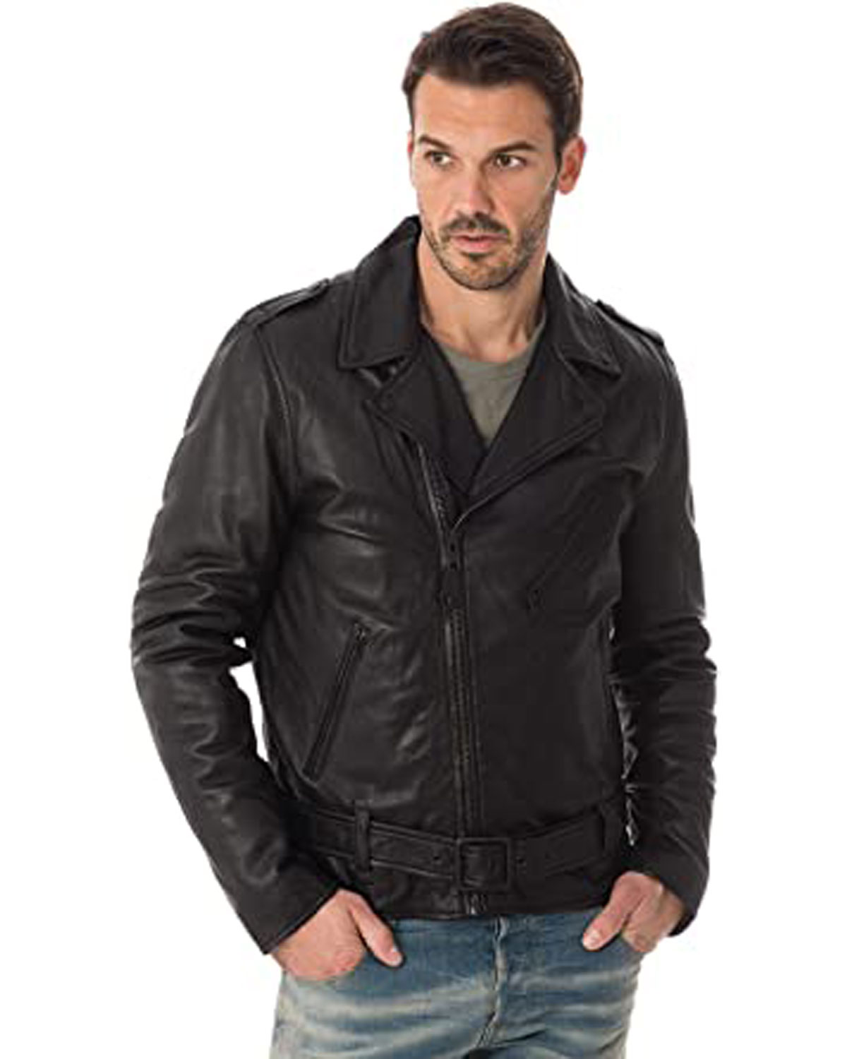 Schott NYC Man Perfecto Leather Jacket 